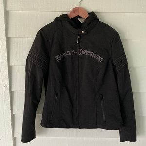 Genuine Harley Davidson Jacket with detachable fleece vest